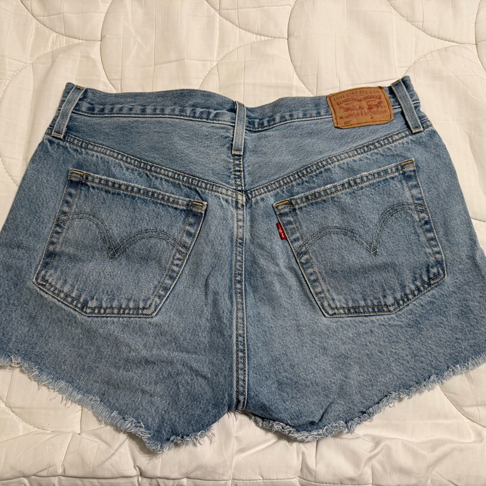 Levi's Women's Light Blue Jean Shorts